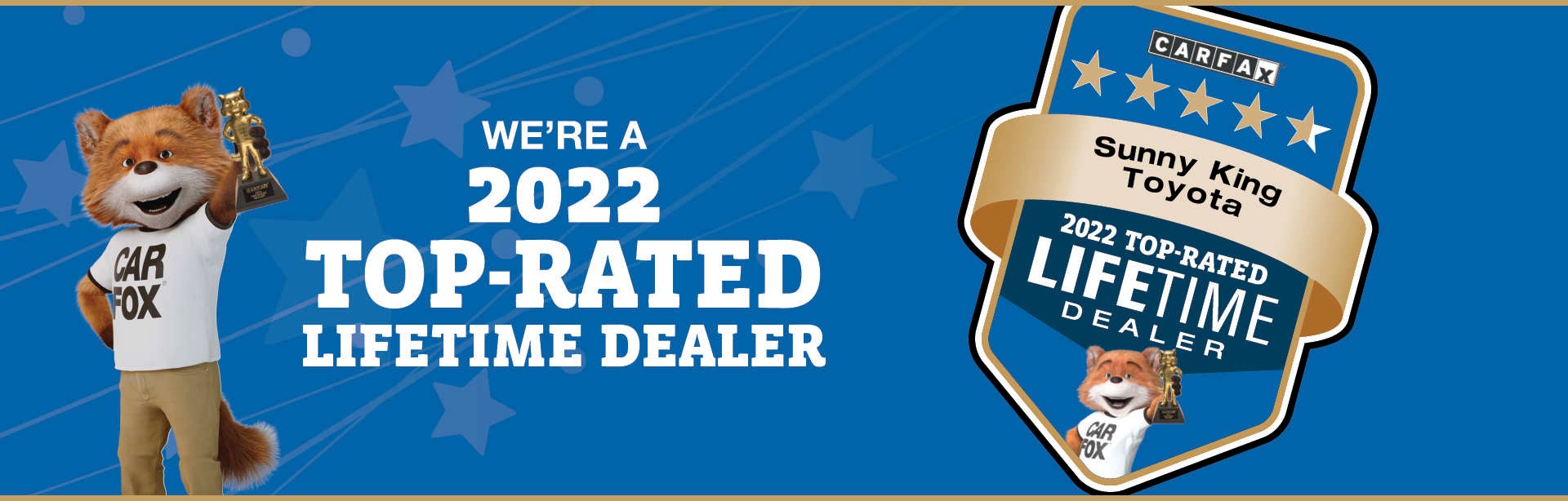 Carfax Top Rated Dealer 2022