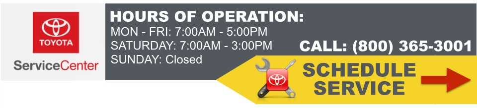 Sunny King Toyota Anniston AL Schedule Sevice